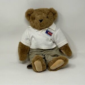 Vintage Vermont Teddy Bear Company I Love Mom Bear Plush